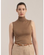 Ebba-villasilkkitoppi, XS-XL, desert sand