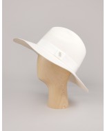 Felicia felt hat, ivory