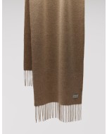 balmuir highland scarf, balmuir cashmere scarf, beige cashmere scarf