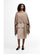 Lucca cape, balmuir cape, beige cape, alpaca wool cape